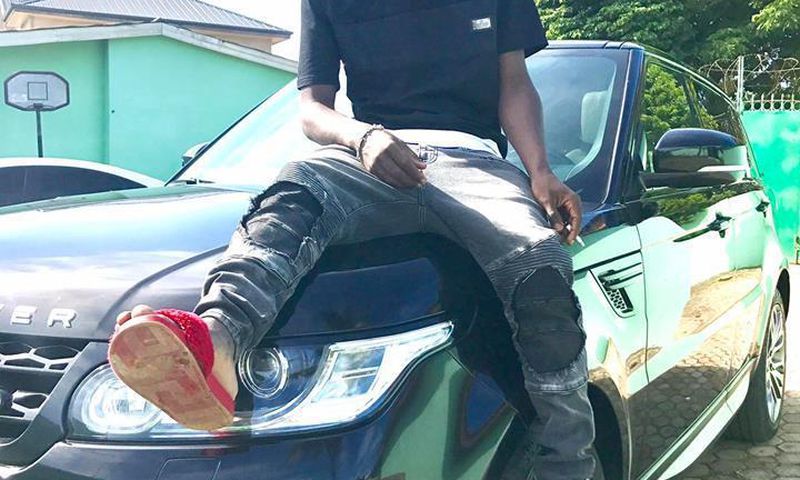 Shatta Wale shows off new rang rover