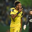 Dortmund's Gabonese forward Pierre-Emerick Aubameyang was voted German Bundesliga player of the year last season