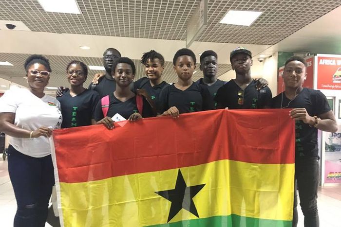 Junior Swim Team leave Ghana for Africa Junior Championship in Egypt