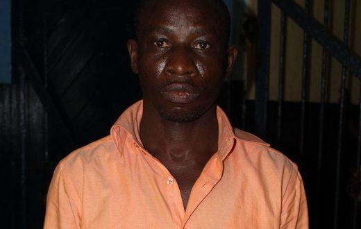 The suspect, Jacob Nii Laryea