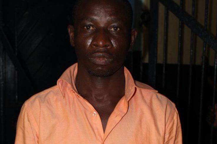 The suspect, Jacob Nii Laryea