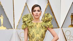 Blanca Blanco on the Oscars 2017 red carpet