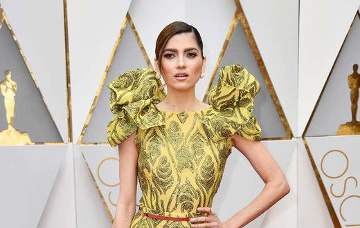 Blanca Blanco on the Oscars 2017 red carpet