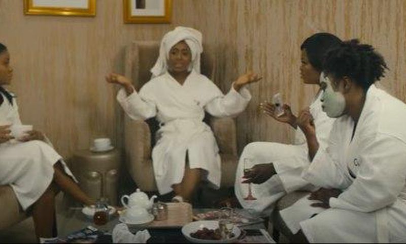 Dakore Akande and her co-stars in a scene in the movie, "Isoken".