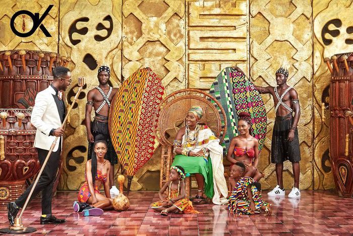 Okyeame Kwame has got us applauding his wild sense of creativity in an artistry done on his Instagram profile recently.