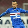 Fabio Quagliarella, pictured in January 2017, received threats to himself and his family while playing with Napoli