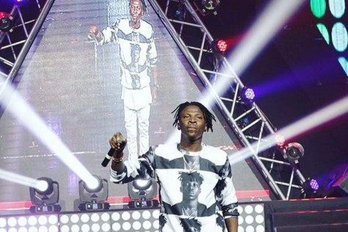 Stonebwoy performing at VGMAs 2016