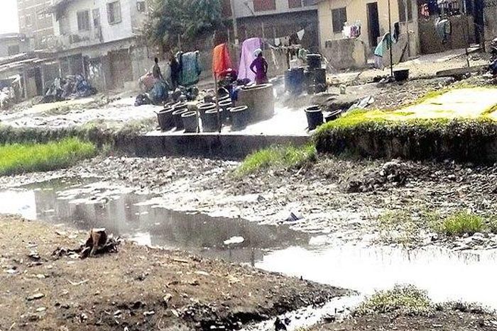 A Lagos canal
