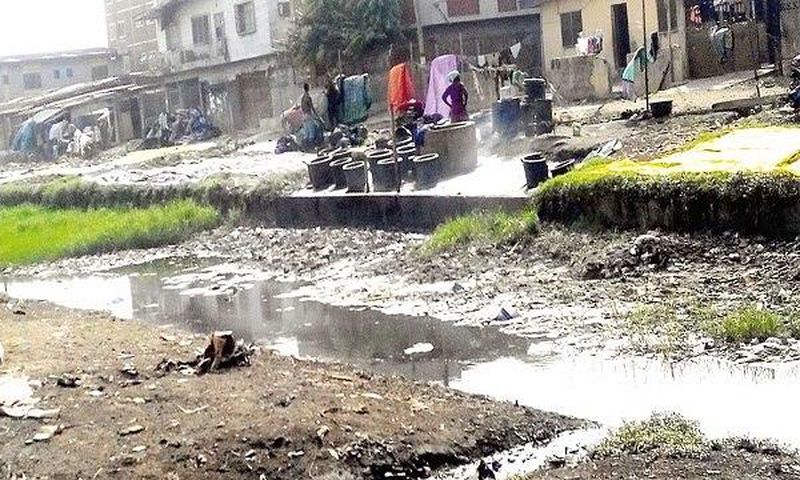 A Lagos canal
