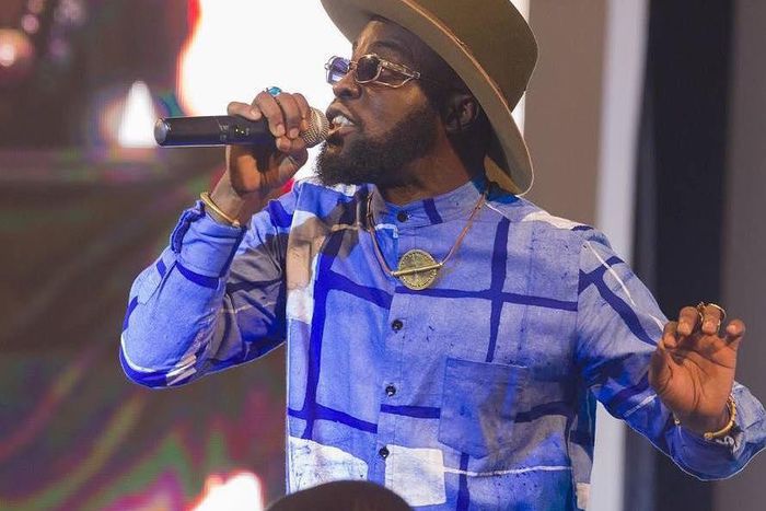 M.anifest performaning at 2017 Ghana Meets Naija