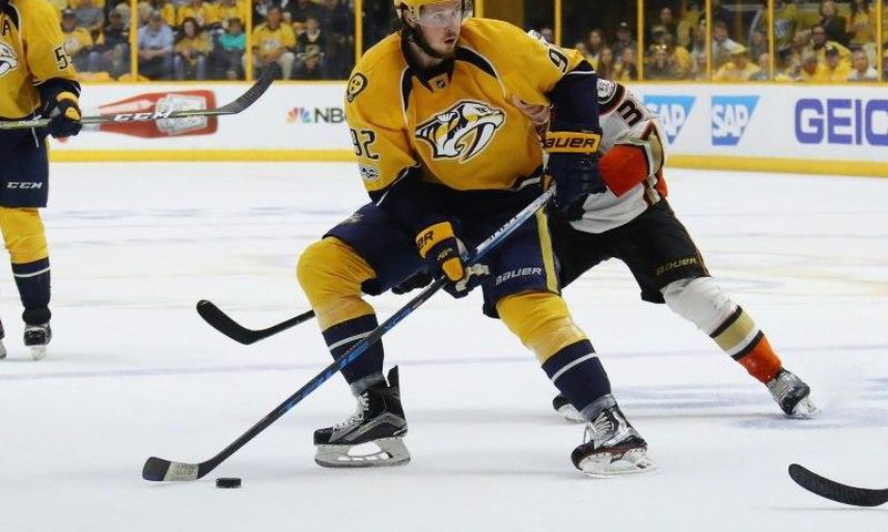 Ryan Johansen had 14 goals and 47 assists while playing in all 82 regular-season games for the Nashville Predators
