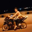 Paraguayan couple found having sex on a motorcycle.