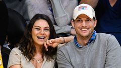 Mila Kunis and Ashton Kutcher.