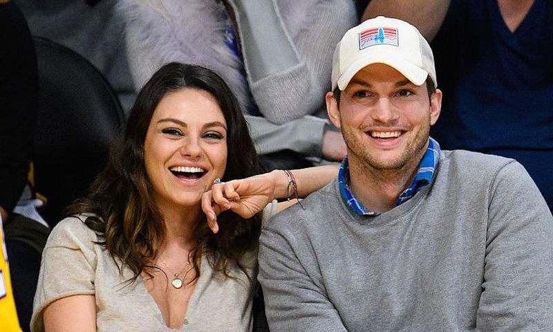 Mila Kunis and Ashton Kutcher.