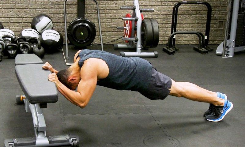 skull crusher dropset