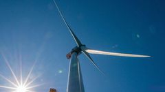 A wind turbine
