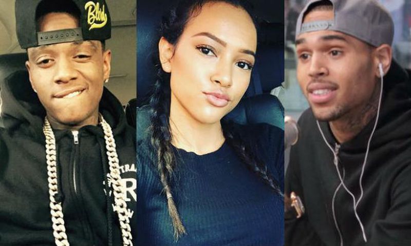 Between Chris Brown, Soulja Boy and karrueche