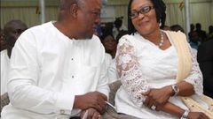 John Mahama and Lordina Mahama
