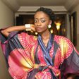 Adomaa in an African print