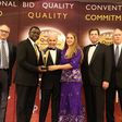 Mr. Emmanuel Ohene Opare Jr, President of the Golden Sunbeam Schools received the award on the school’s behalf held at the Espace Etoile Palaisdes Congrès Convention Hall in Paris.