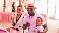 Pokello Nare, Elikem and their son, Tristan