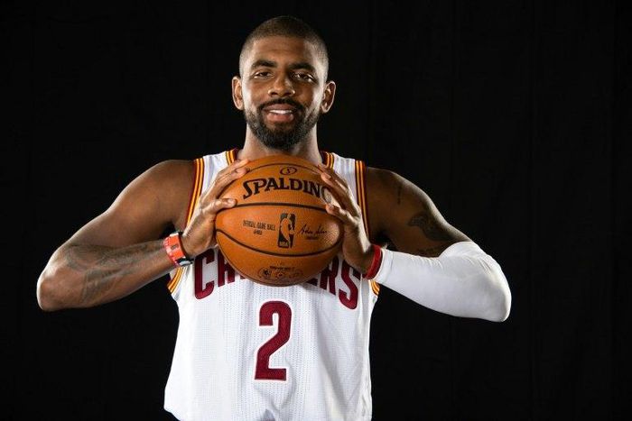 Kyrie Irving of the Cleveland Cavaliers helped quell a spirited Houston Rockets including a deep three-pointer in the game's final minute