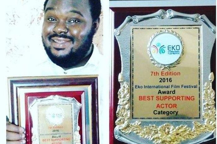 Greg OJ wins first movie award