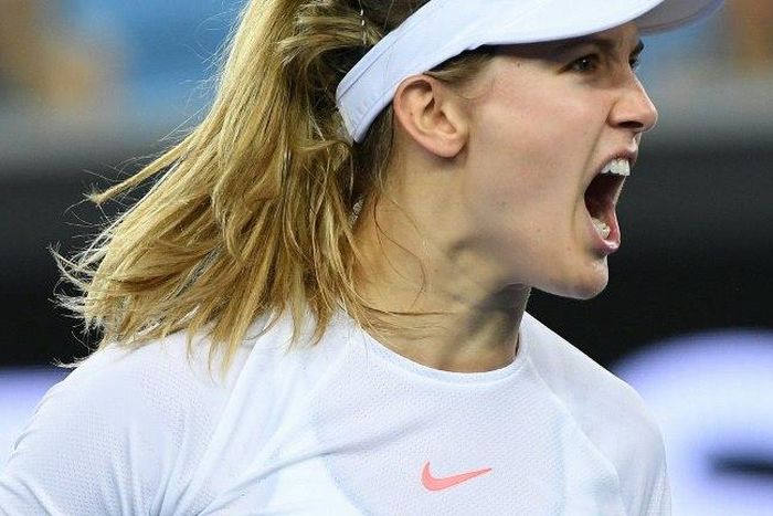 Canadian tennis player Eugenie Bouchard will be going on a date with a stranger after losing a Twitter bet on the Super Bowl result
