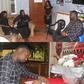 John Dumelo visits Major Maxwell Mahama's wife, signs book of condolence