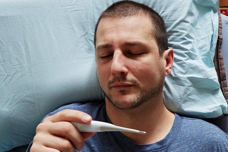 getting over cold gives heart attack
