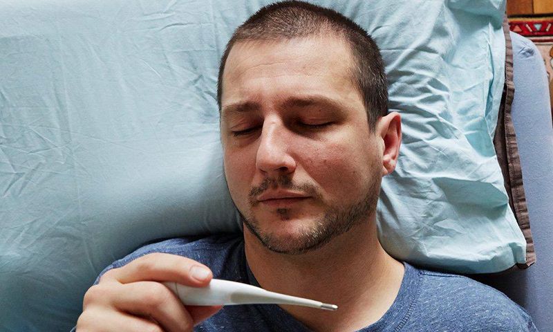 getting over cold gives heart attack