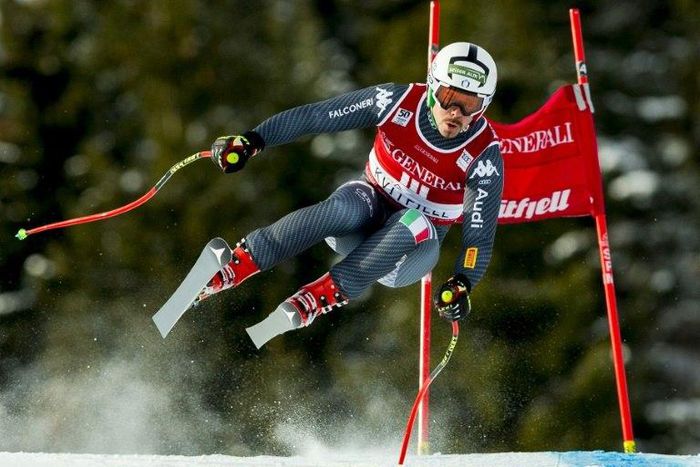 Italy's Peter Fill competes to win the FIS World Cup Alpine Skiing Men’s Super G event in Kvitfjell, Norway, February 26, 2017