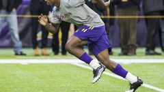 Adrian Peterson, pictured in 2016, tells ESPN he's "excited to be joining the New Orleans Saints"
