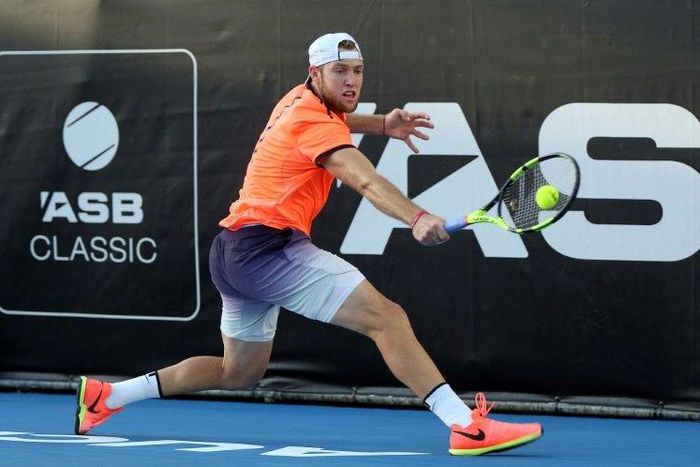 Jack Sock makes the final of the Auckland Classic, having been forced out of last year's by flu