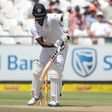 Sri Lanka's batsman and captain Angelo Mathews plays a shot during their second Test match against South Africa at Newlands Cricket Stadium in Cape Town, on January 5, 2017