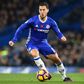 Chelsea's Belgian midfielder Eden Hazard runs with the ball during their match against Everton at Stamford Bridge in London on November 5, 2016