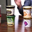 Varieties of healthy ice cream.