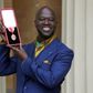 Sir David Adjaye receives his knighthood on behalf of HM Queen Elizabeth II