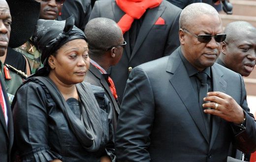 President John Mahama and Lordina Mahama