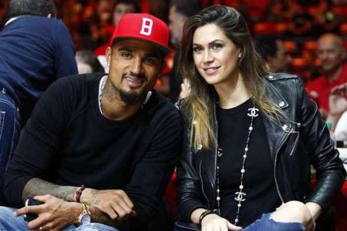 Kevin-Prince Boateng and Melissa Satta