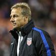 Former US men's national football coach Jurgen Klinsmann, seen in October 2016, was fired by the US Soccer Federation November 21, 2016