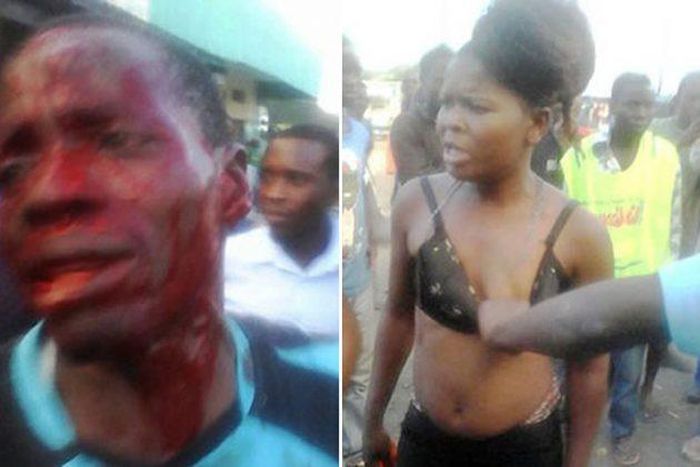 Moses Mushonga (right) and Chipo (Left)