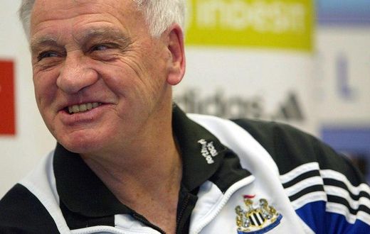 Bobby Robson, pictured in 2004 when he was manager of Newcastle