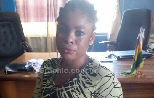 The suspect, Sakina Mustapha, was arrested while loitering at the barracks of the prison when she was to deliver the parcels to the inmate.