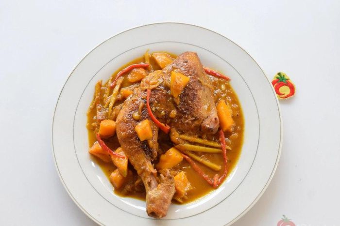 Mango chicken sauce (1qfoodplatter)