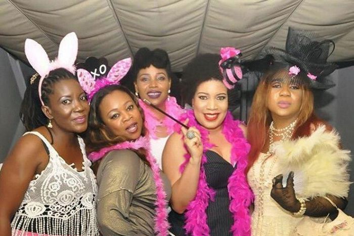 Photos from Monalisa Chinda's dramatic bridal shower