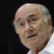 Outgoing FIFA president Sepp Blatter answers to a press conference during the "Sepp Blatter Tournament" in Ulrichen on August 22, 2015
