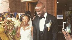 Alex Okosi weds fiancee, Ziyanda