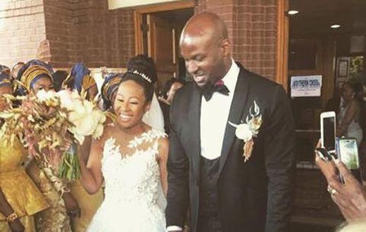 Alex Okosi weds fiancee, Ziyanda