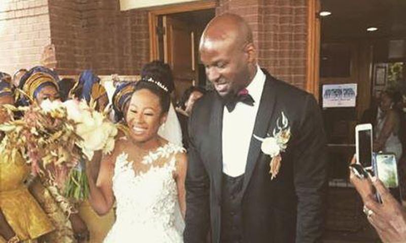 Alex Okosi weds fiancee, Ziyanda